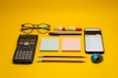 A collection of office supplies for sale.