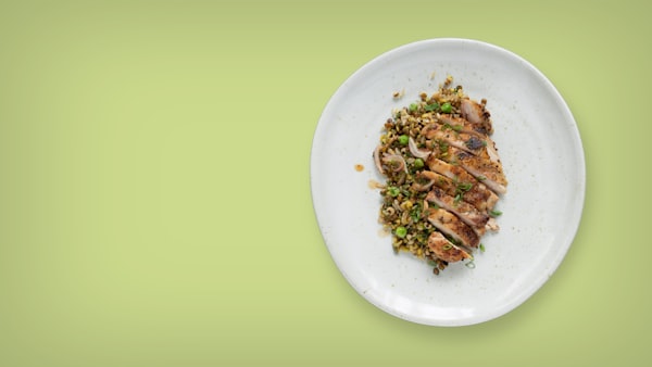 Kipfilet met Groene Linzen