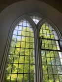 Interior view highlighting natural light through sturdy impact windows.