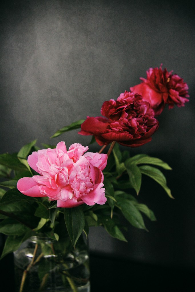 Silk Peony Bouquet