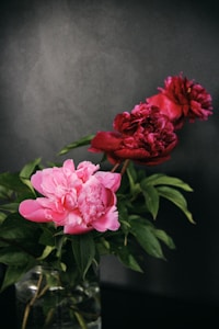 Silk Peony Bouquet