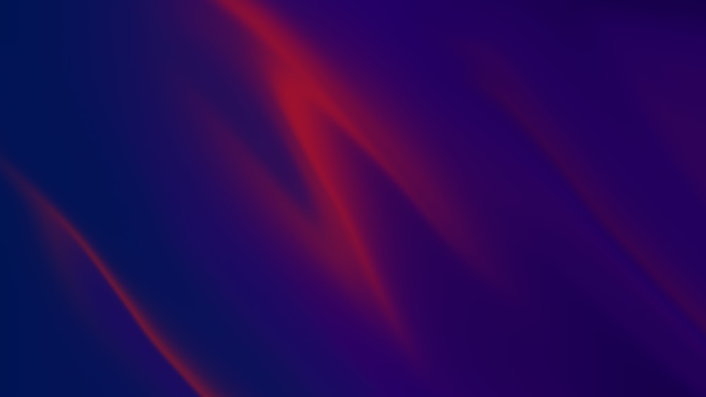 a blue and red background with some red lines