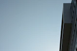 Close-up shot of a modern architectural detail emphasizing simplicity and form.