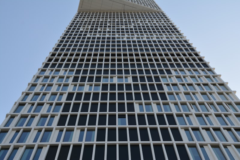 Modern construction project