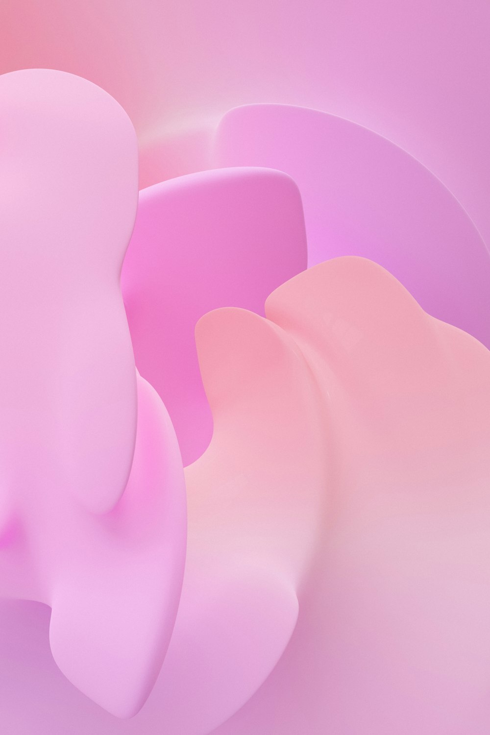 a close up of a pink and pink background