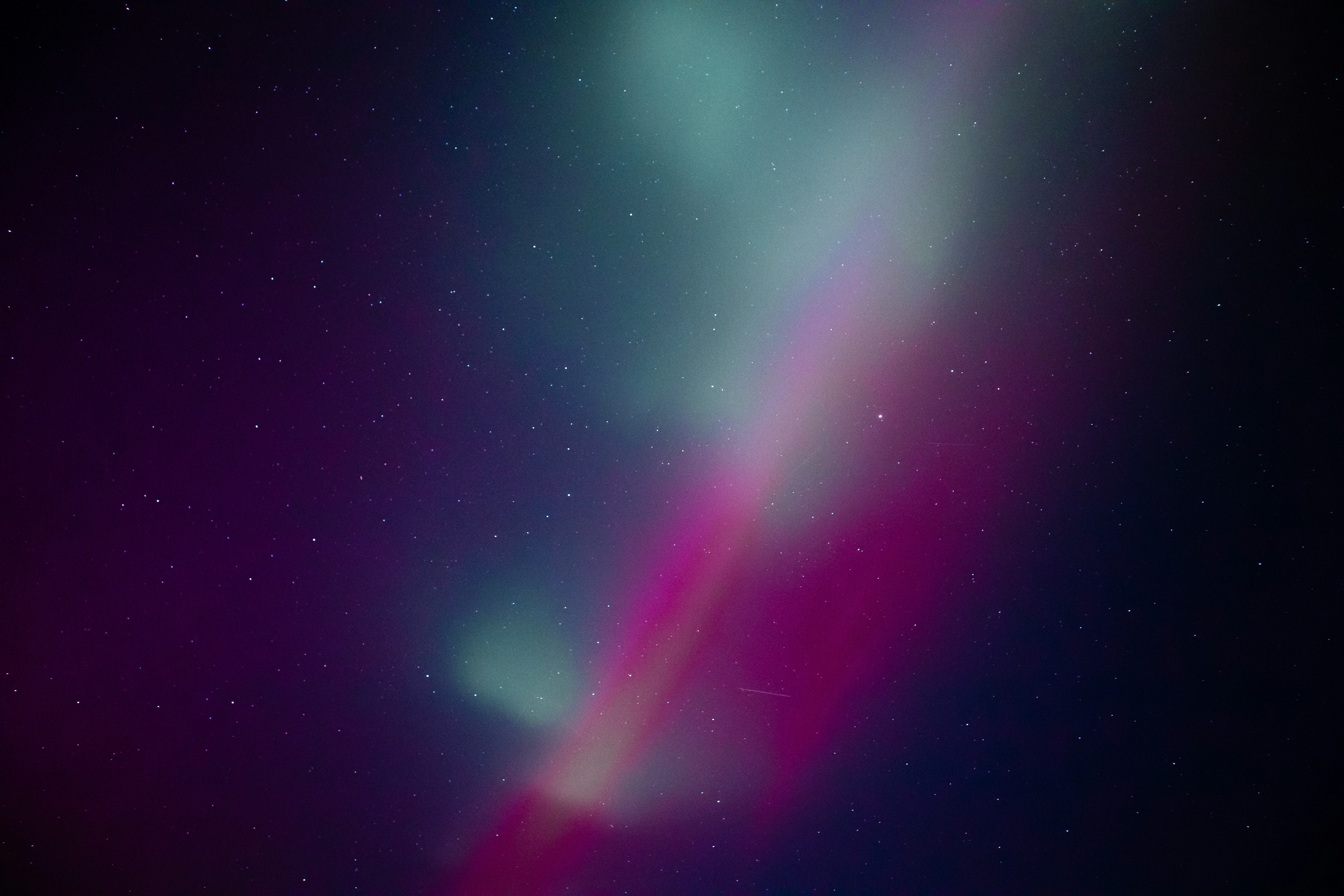 Lienzo Aurora Boreal