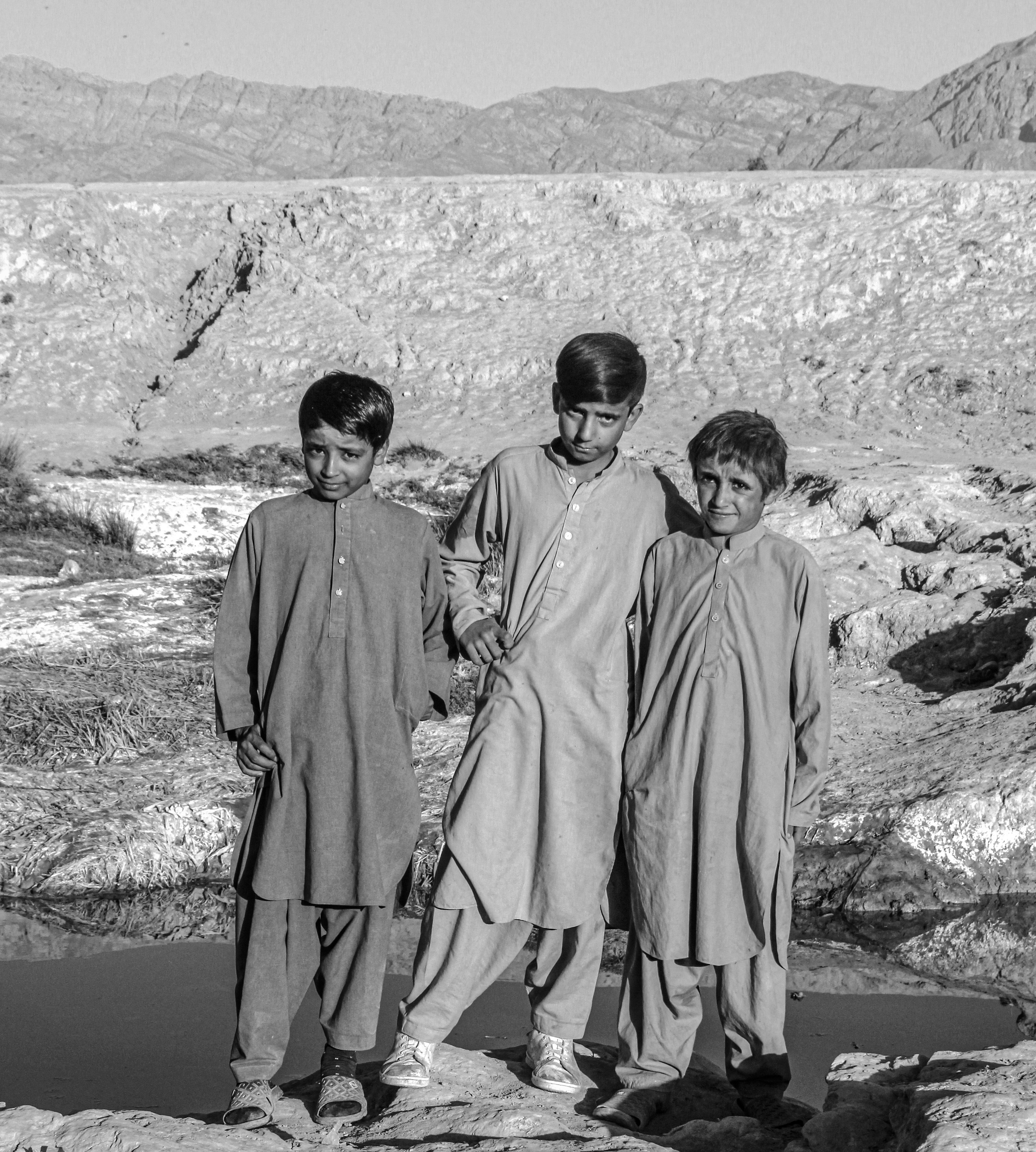 An Afghan family celebrating Nowruz.