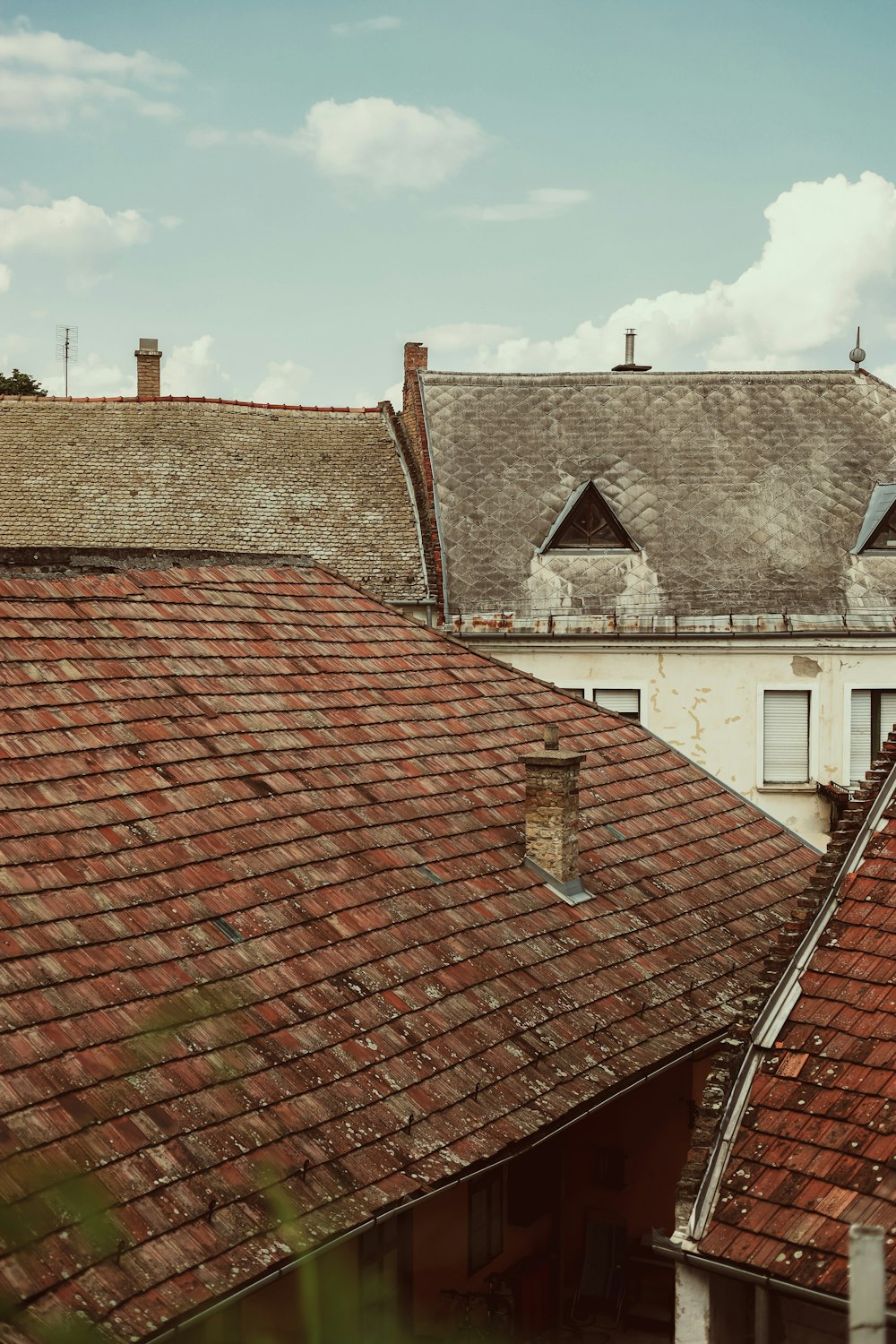 a couple of buildings that are next to each other