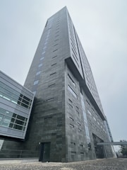a very tall building with a lot of windows