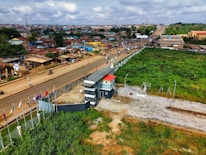 A satellite view showing real-time tracking routes of multiple vehicles across the country.