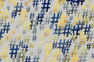 A vibrant collage of Instagram posts tagged with the brand's hashtag, showcasing diverse user content.
