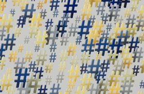 A lively screenshot of a trending hashtag feed filled with diverse user posts.