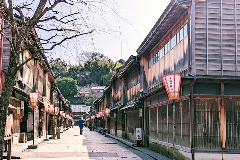 Higashi Chaya geisha district Kanazawa