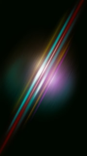 A series of colorful light beams, including shades of red, blue, yellow, and purple, intersect against a dark background, creating a vibrant and dynamic visual effect.