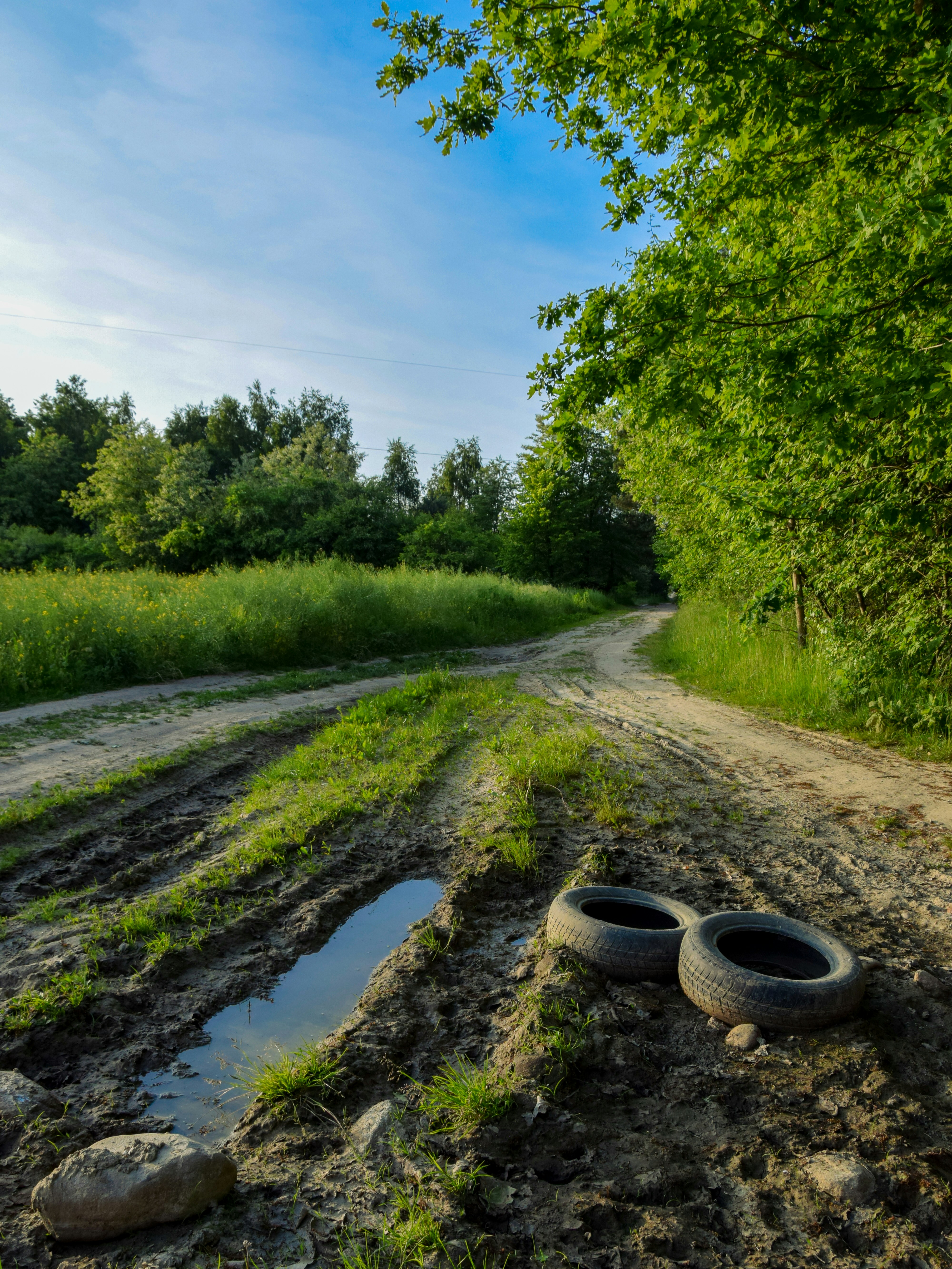 Durable Handmade Tire Mat