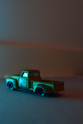 Stack of high-quality truck spare parts with a focus on texture and detail