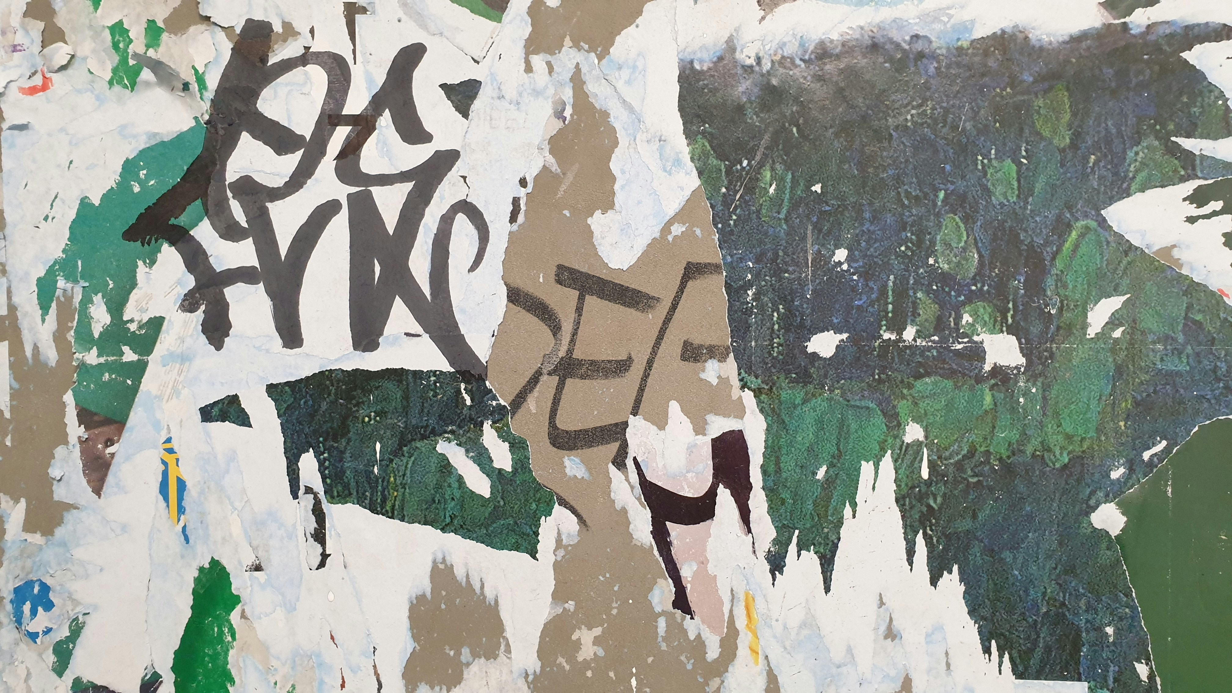 a painting of a man with a hat on