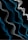 a black background with blue and white wavy lines