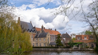 Scenic view of Enghien, Belgium, showing its charming streets and historic buildings.