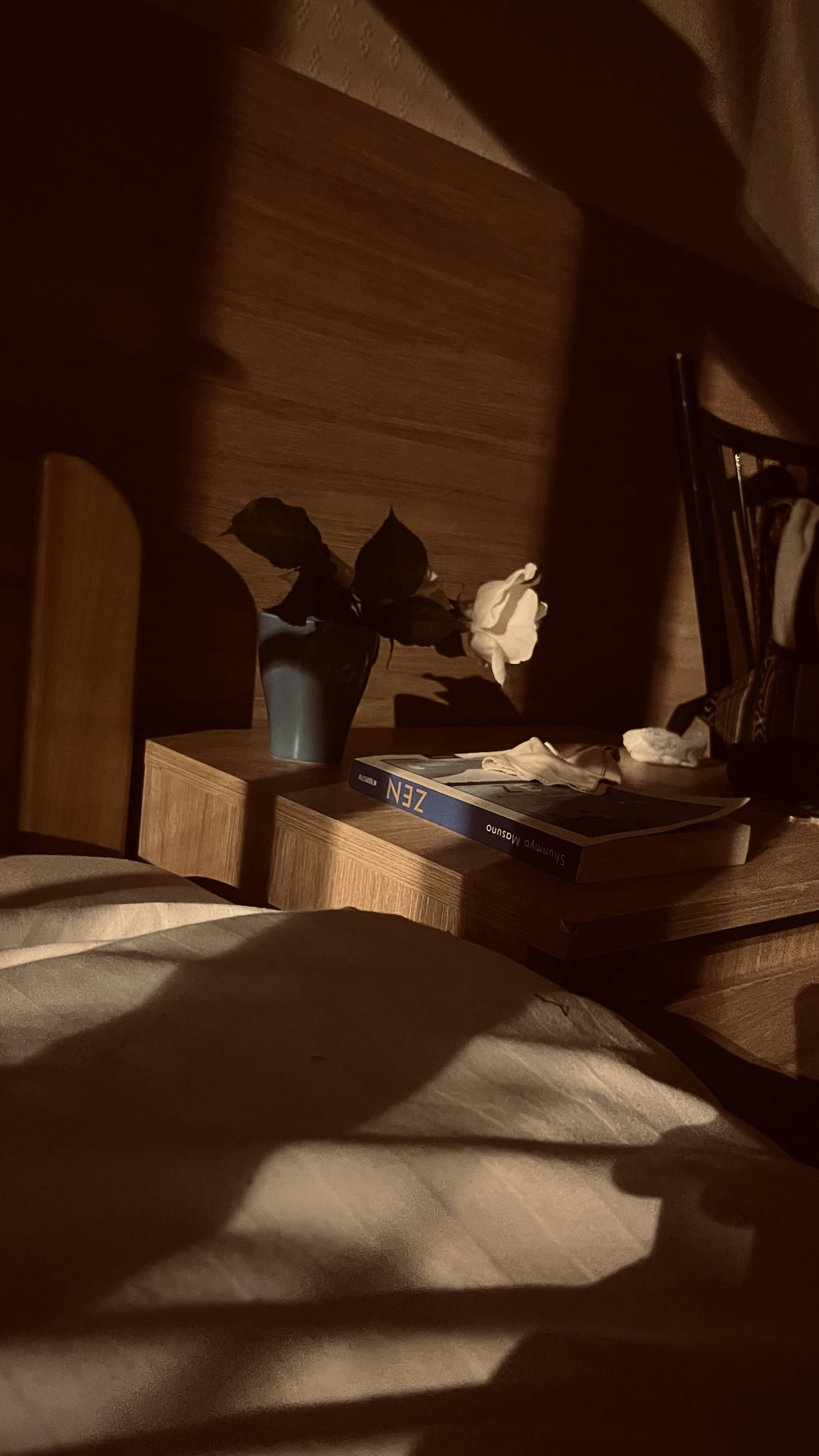 Solid Wood Nightstand