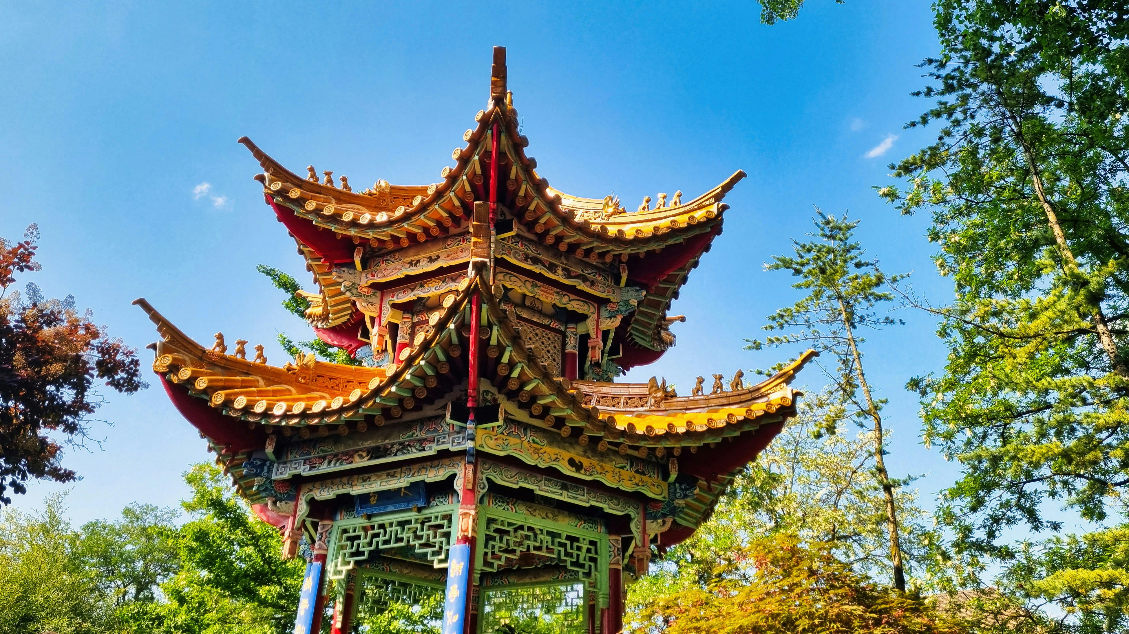 Chinese Pavilion in Zürichhorn