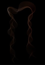 An asymmetrical layout with slow fade-in motion revealing textured midnight indigo layers.