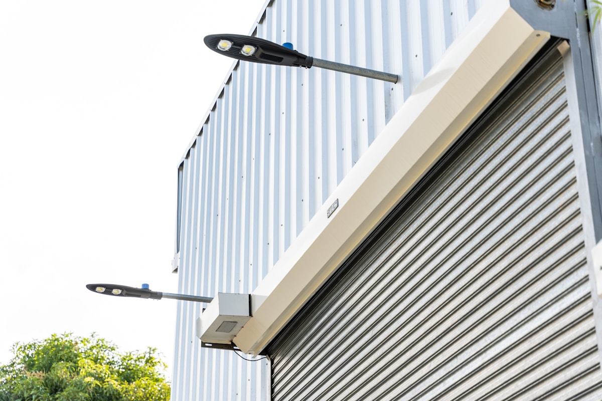 Automated roller shutter systems image background image
