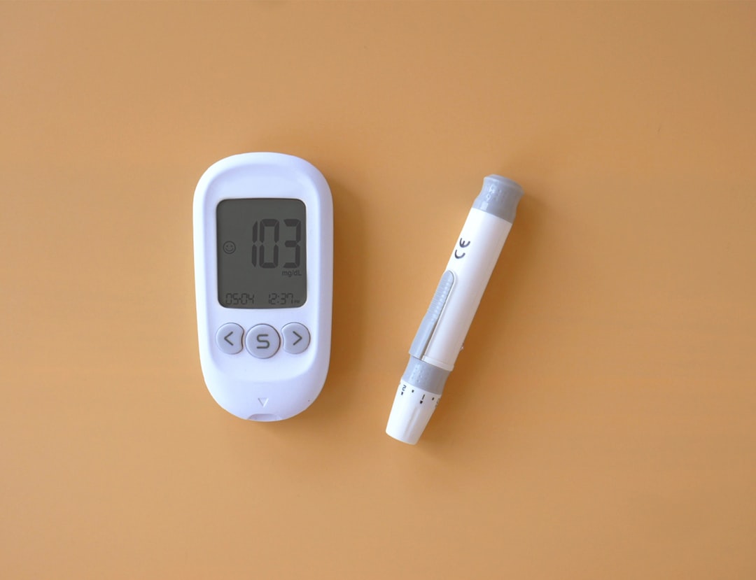 glucometer and fingerstick