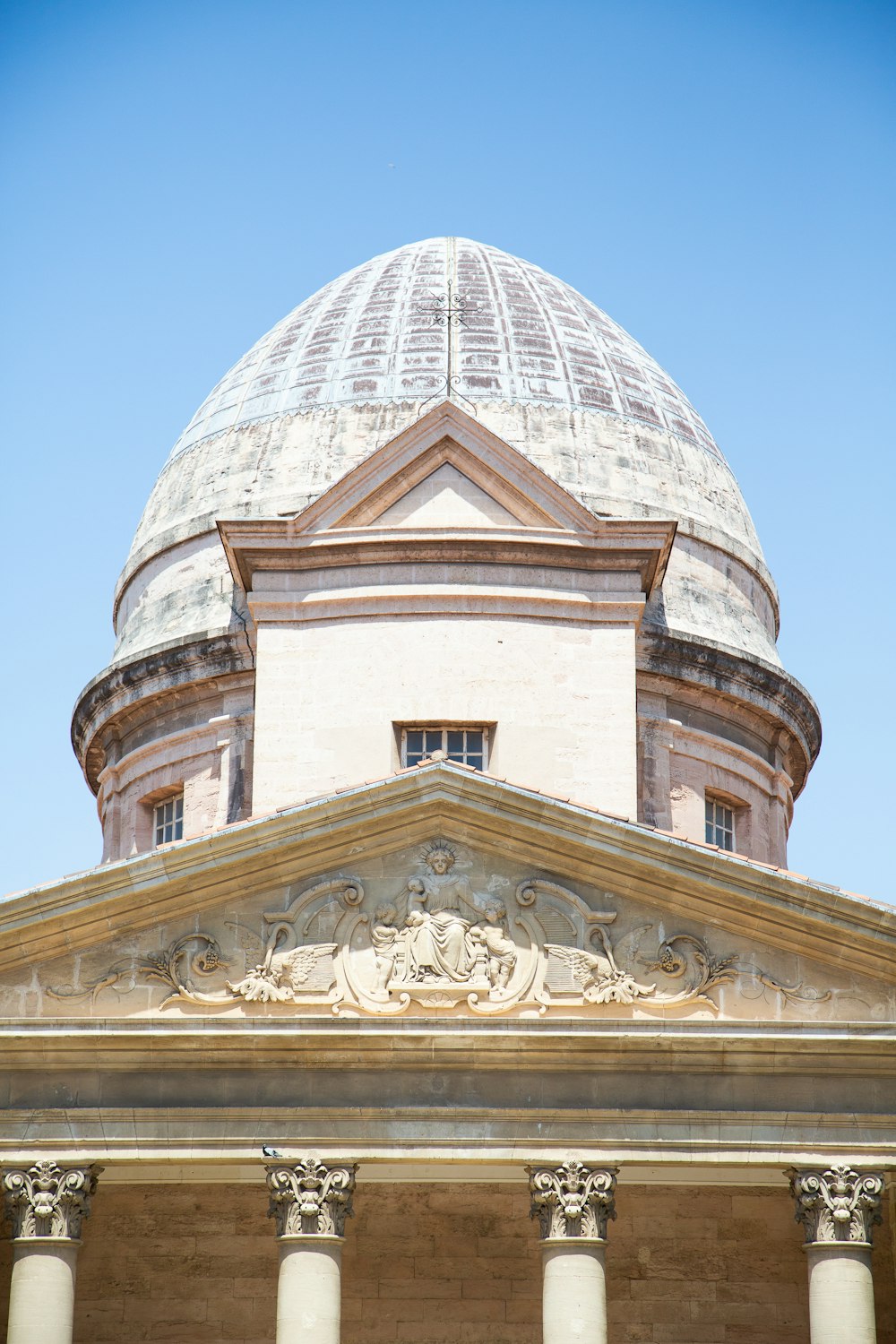 a large dome on top of a building