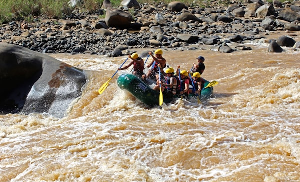 White water rafting in Costa Rica