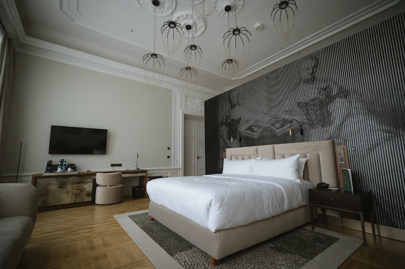 The Quiet Room bed area