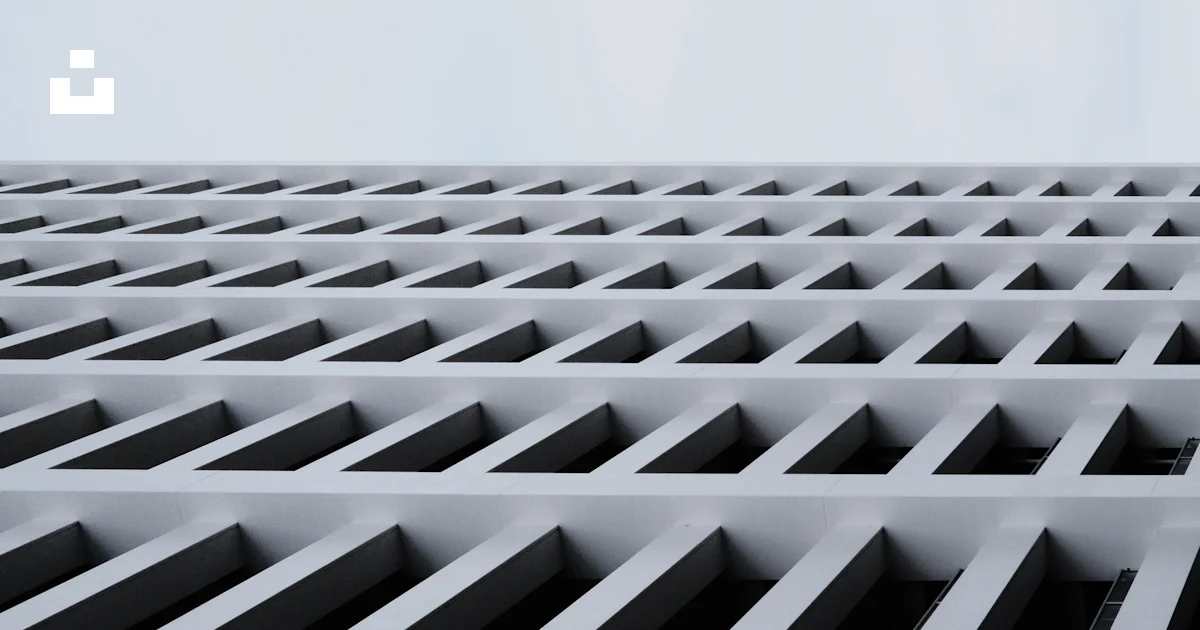 A close up of a building made of squares photo – Free Wallpaper Image ...