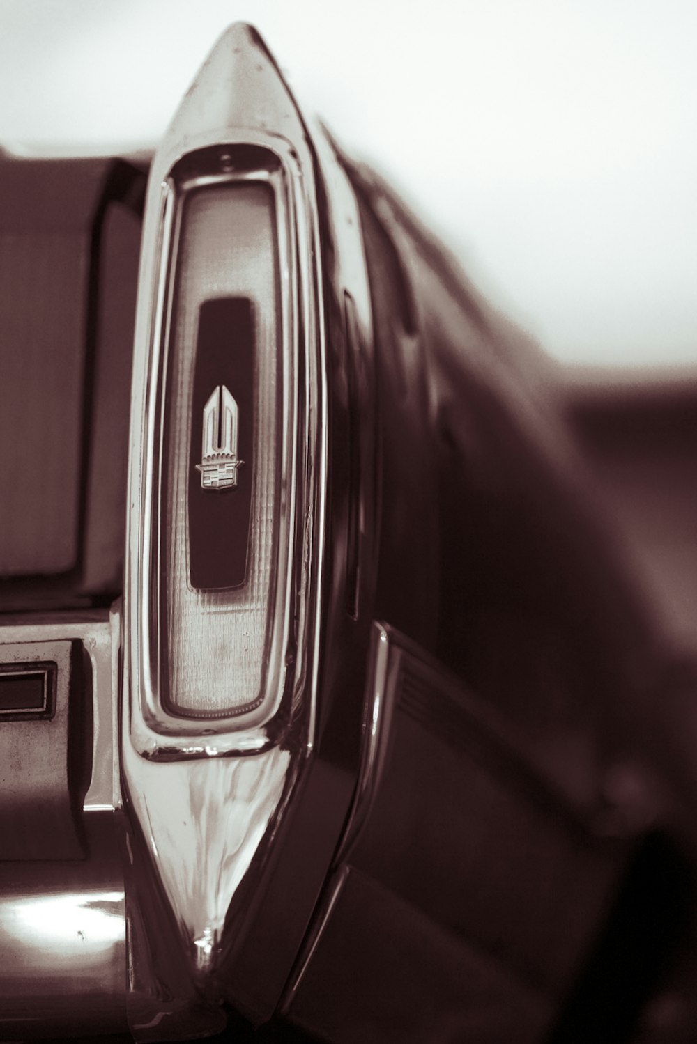 a close up of a car door handle
