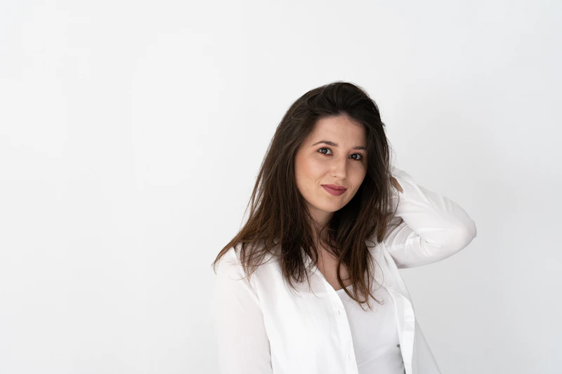 Sara Melo, cabeleireira no Estúdio Âmbar