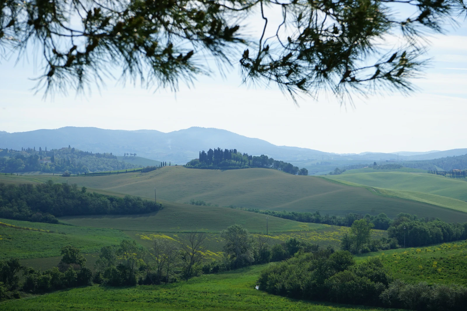 tuscany rolling hills