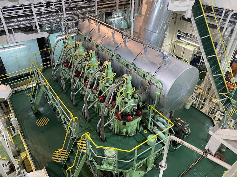 Ship Engine Room