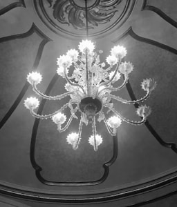 Regal Brass Chandelier