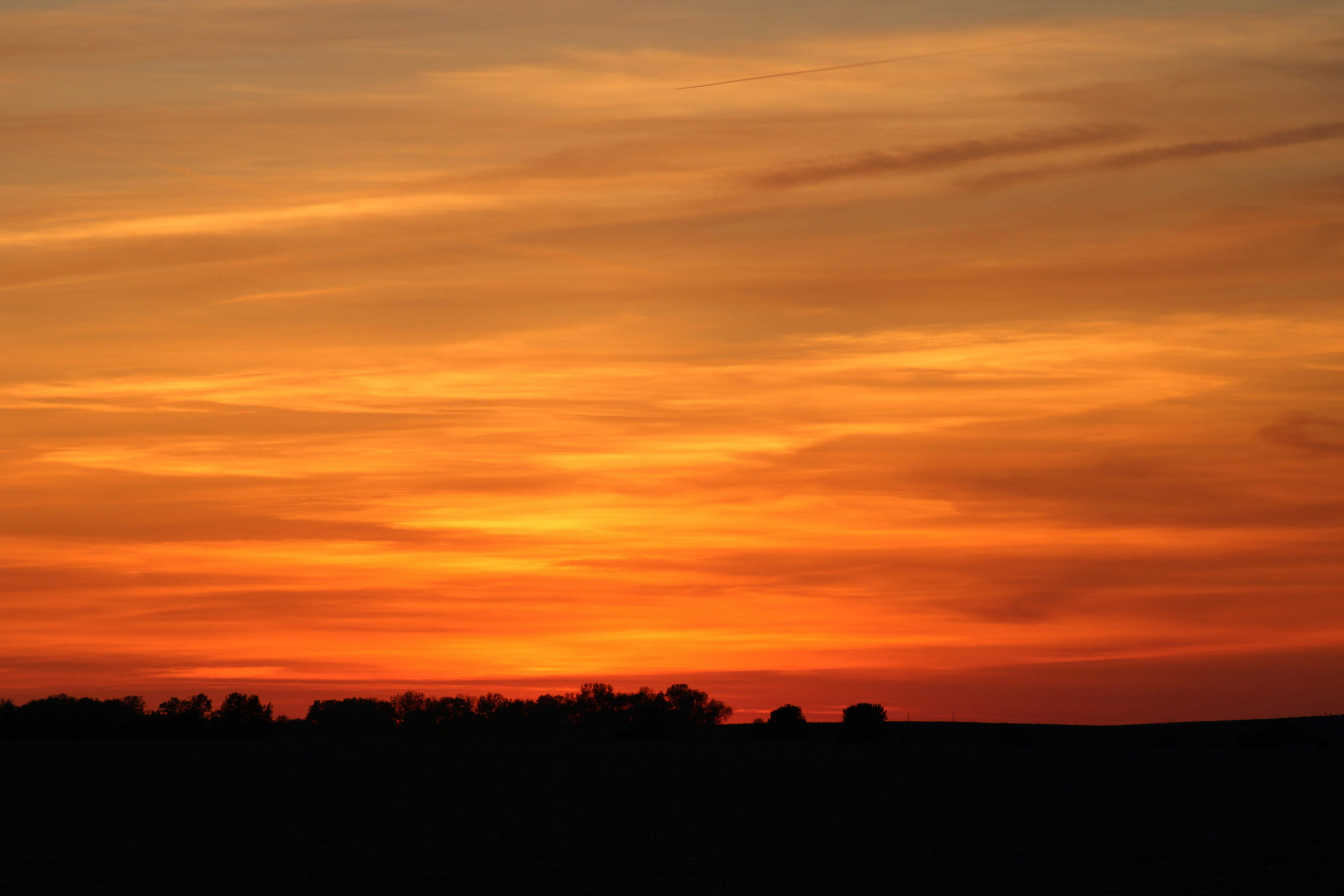 Vibrant Sunset Canvas