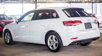 A stylish hatchback showcasing its modern design.