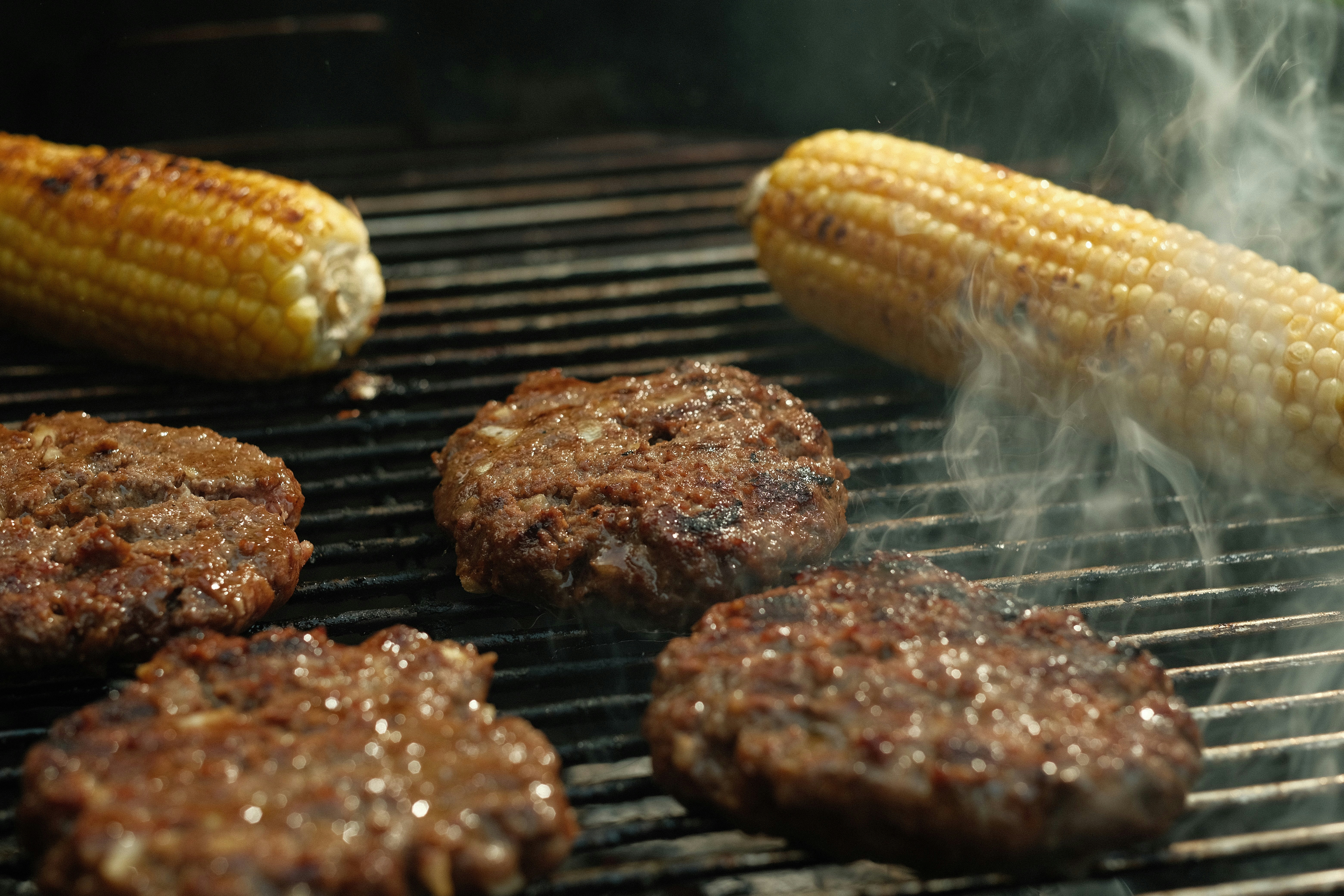 Tender and juicy all beef patties smoked and then seared on the grill to perfection 