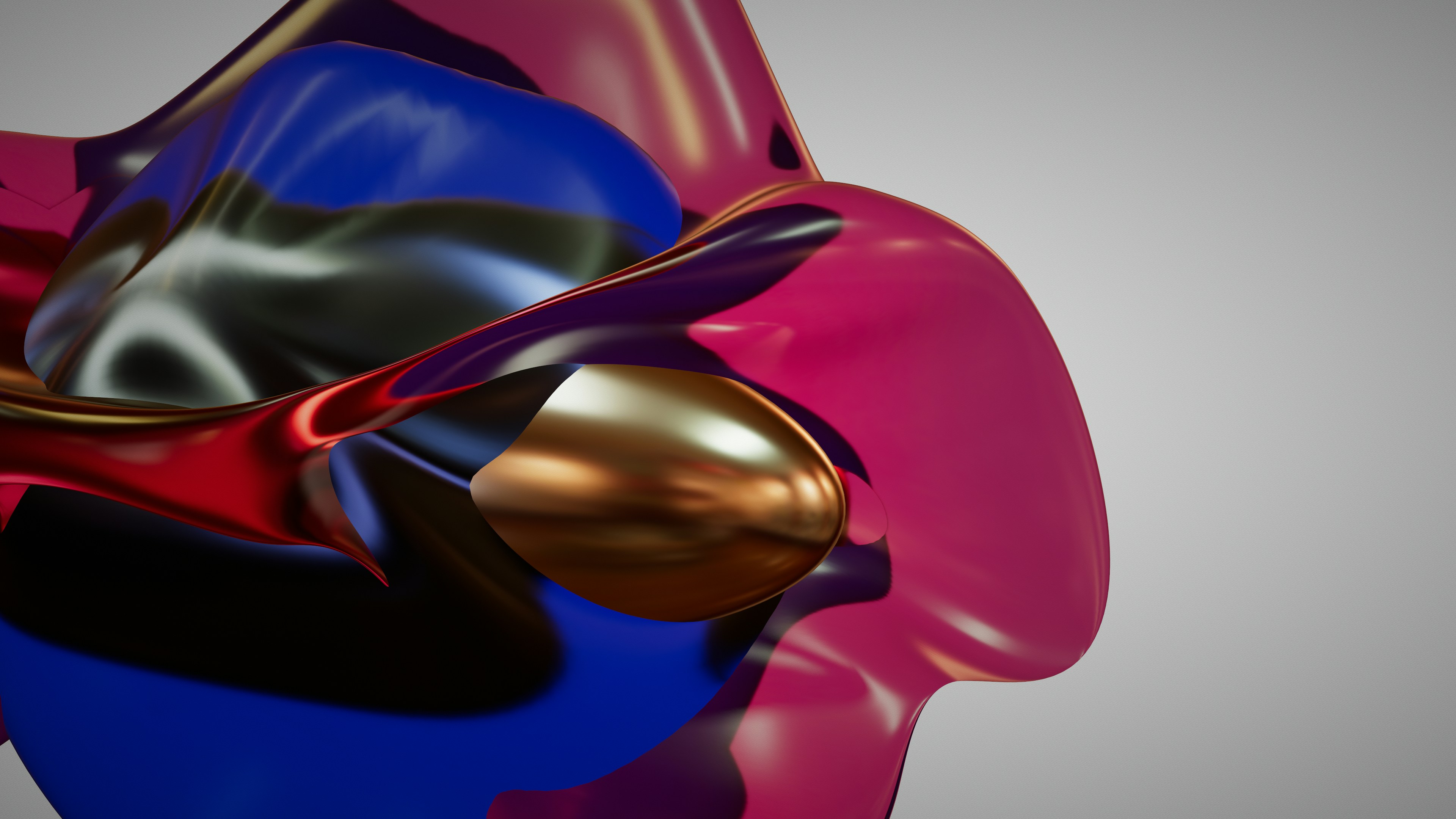 a computer generated image of a colorful object