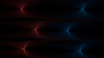 Close-up of a holographic digital art piece glowing with glitch effects on a dark background.