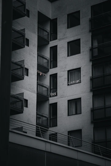 Bright studio apartment with modern kitchen and balcony view