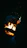 A cozy campfire glowing warmly against a dark forest backdrop under a starry night sky.
