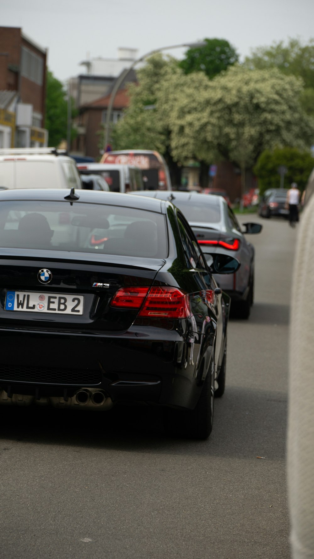 a bunch of cars that are sitting in the street