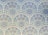 An intricate floral pattern featuring a symmetrical arrangement of various stylized flowers and leaves. The design predominantly uses soft pastel colors, creating a harmonious and decorative effect.