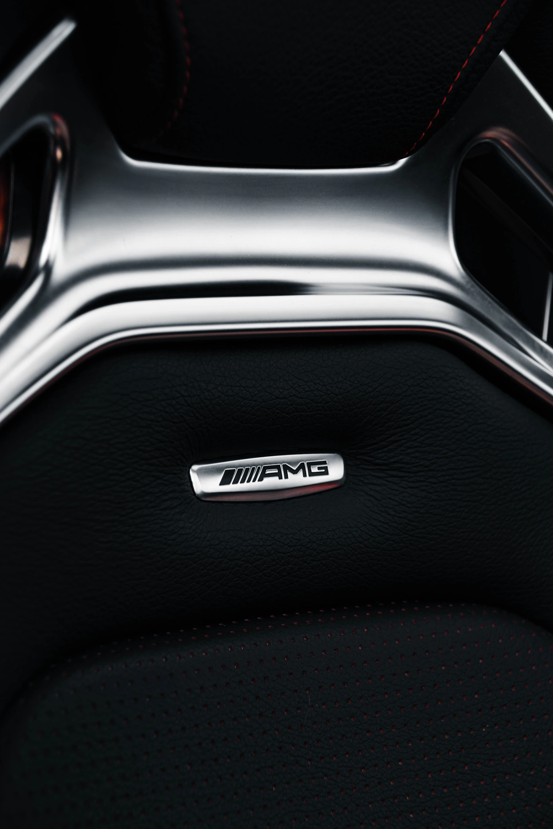 Premium car center console and interior prepared for longer road journeys