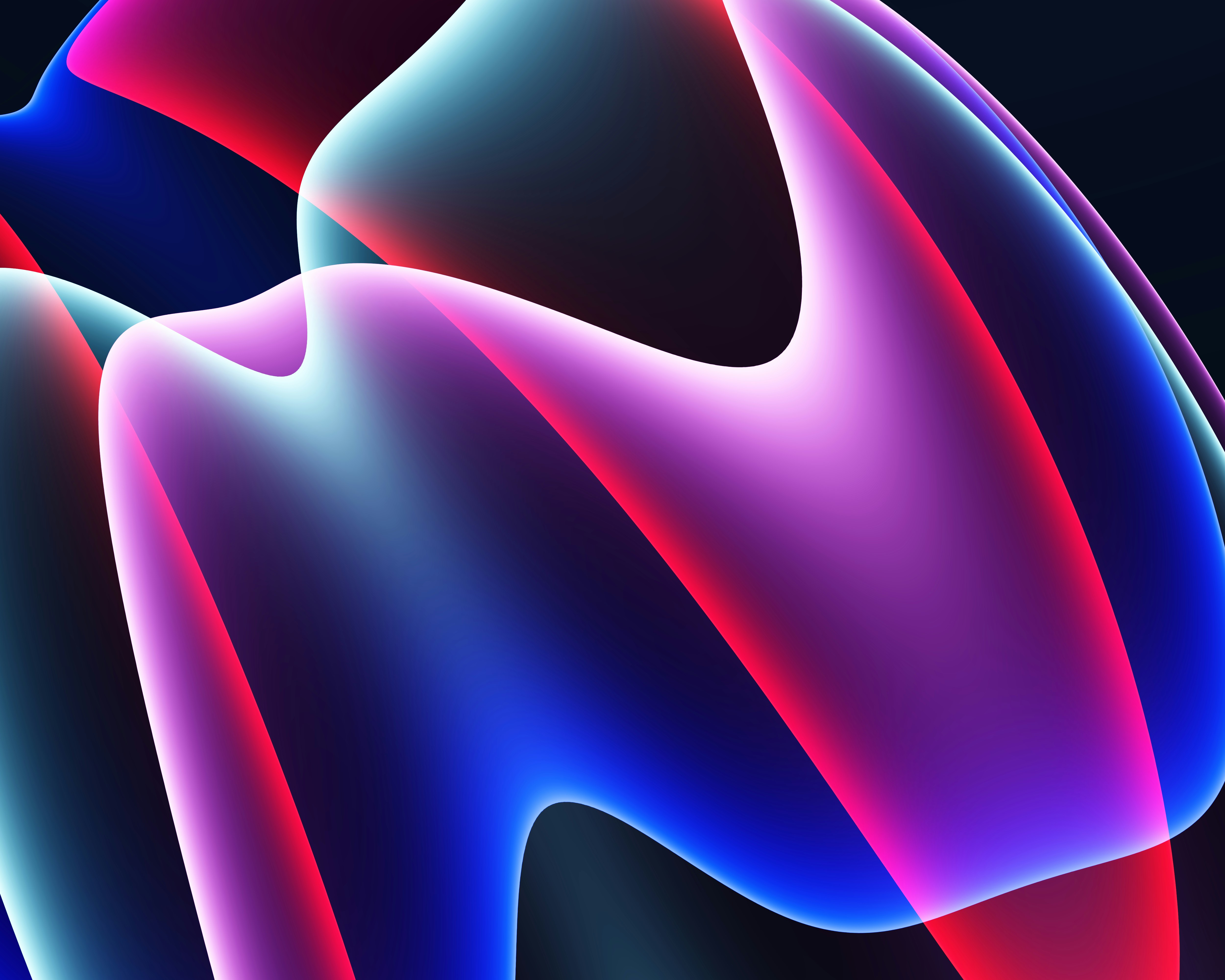 un'immagine generata al computer di un oggetto curvo