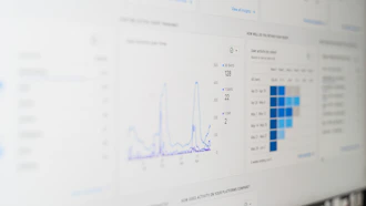 A modern utility management interface showcasing AI analytics.