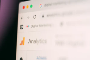 a close up of a computer screen with a blurry background